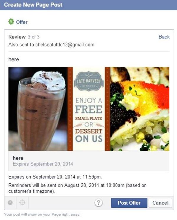 Offer Claims