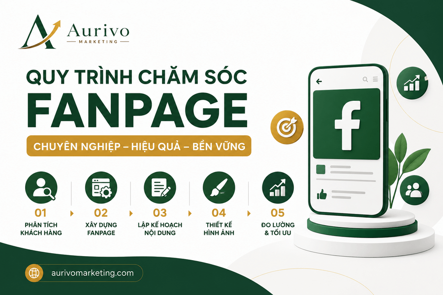 Chăm sóc Fanpage chuyên nghiệp